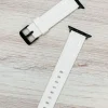 The Solid Sport Silicone Smart Watch Band - White 42/44