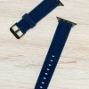 The Solid Sport Silicone Smart Watch Band - Navy Blue 42/44