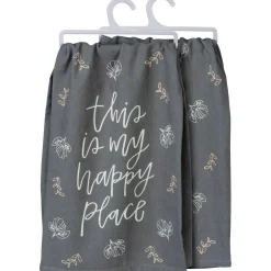 'This Is My Happy Place' Kitchen Towel