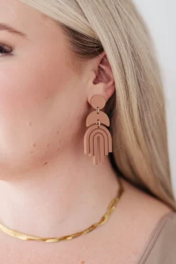This Promise Earrings in Brown