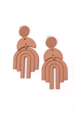 This Promise Earrings in Brown