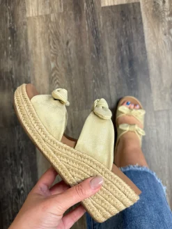 Tie The Knot by Corkys - Gold Wash Metallic