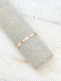 Tilu Stretch Bracelet - Peach