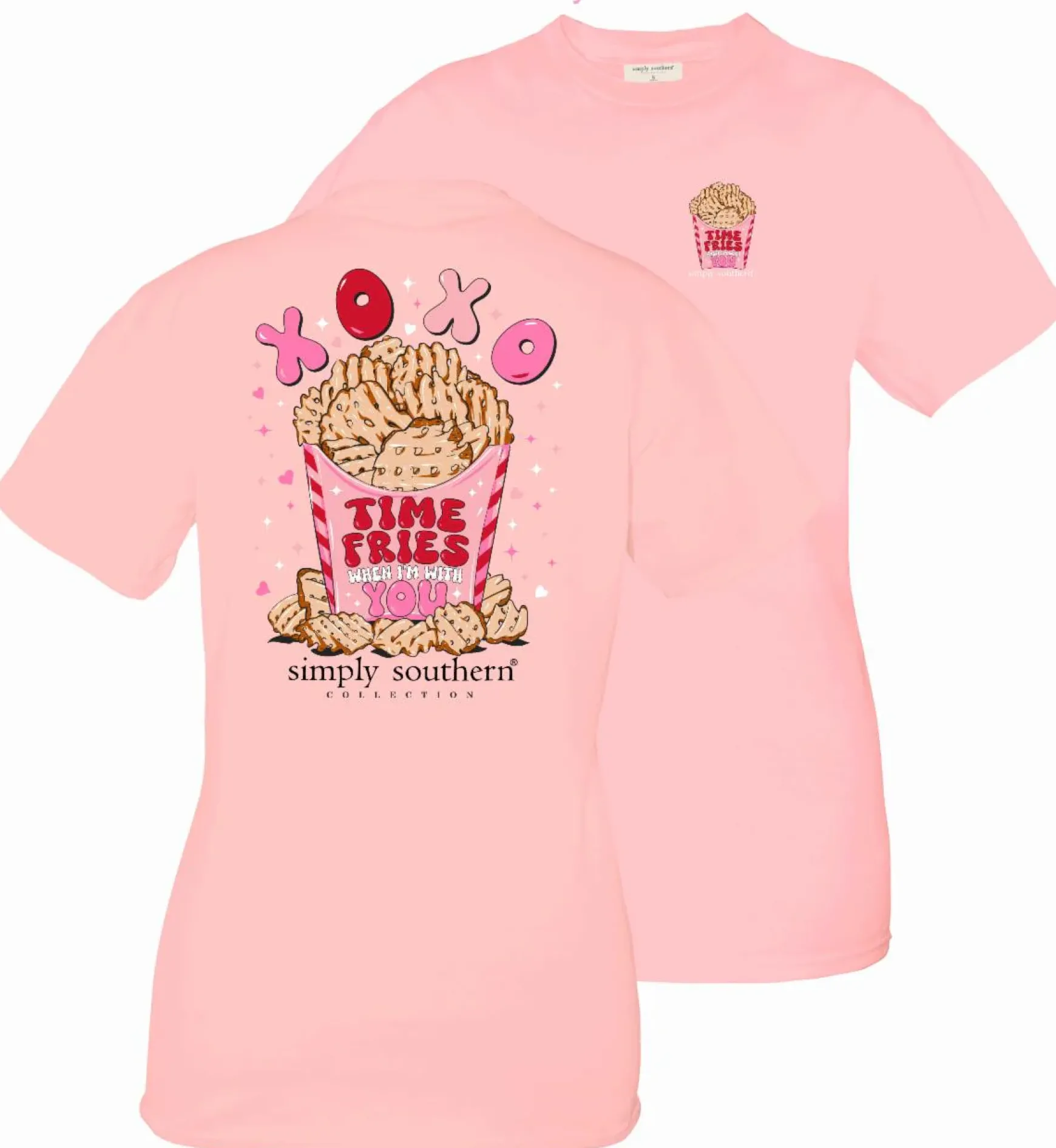 'Time Fries When I'm With You' Short Sleeve Tee by Simply Southern