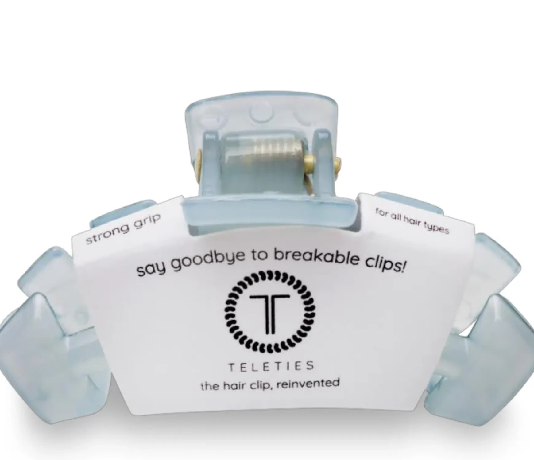 Tiny Teleties Claw Clip - Sky Blue