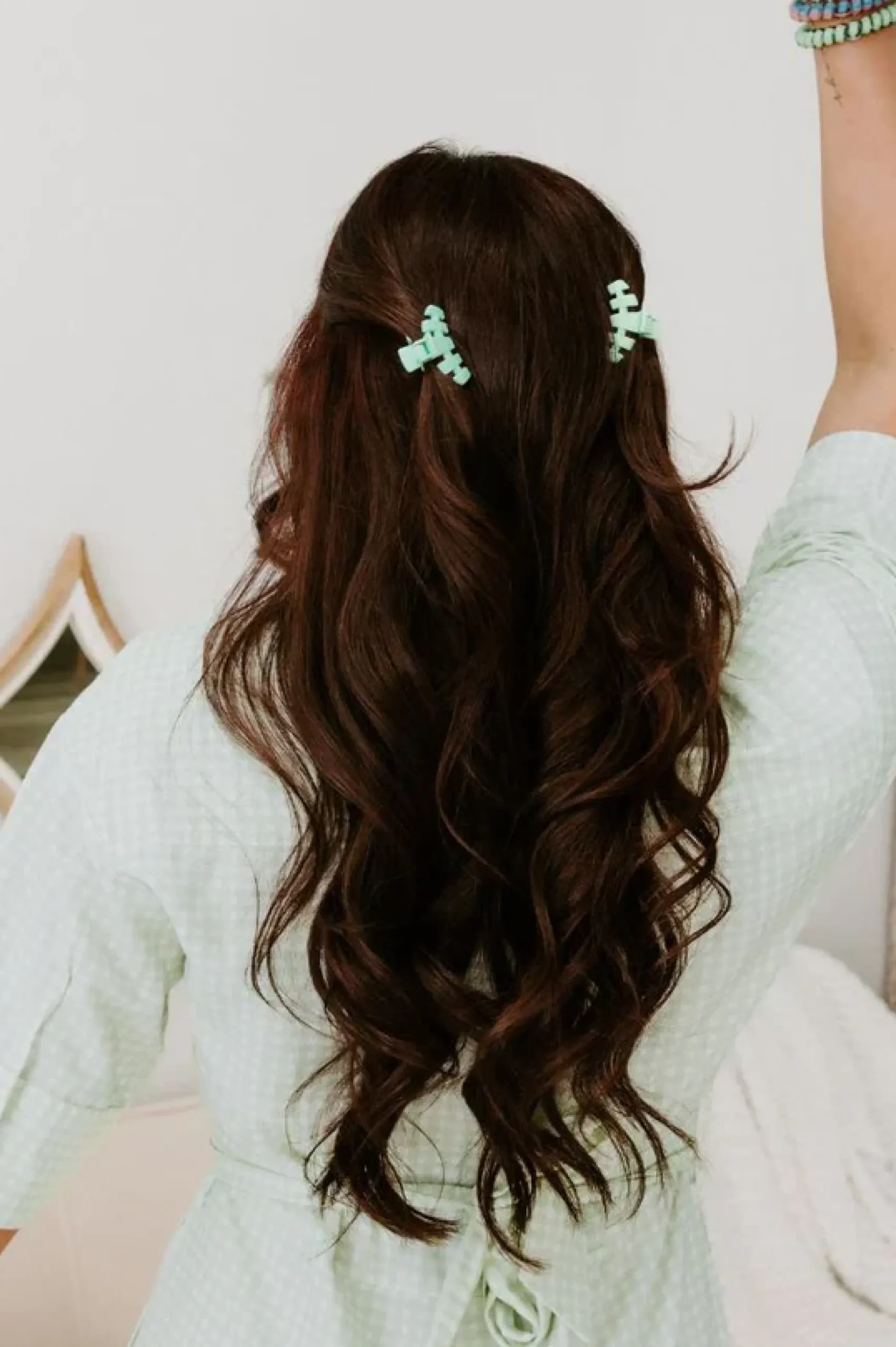 Tiny Teleties Claw Clip - Mint to Be