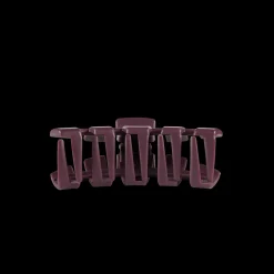 Tiny Teleties Claw Clip - Burgundy Bliss