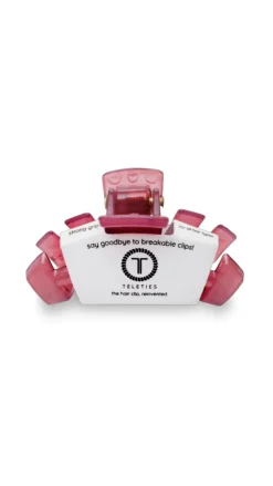 Tiny Teleties Claw Clip - Plum