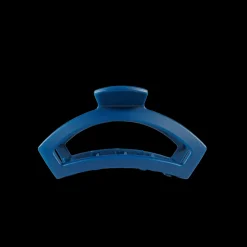 Tiny Teleties Open Claw Clip - Midnight Rain Navy
