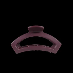 Tiny Teleties Open Claw Clip - Burgundy Bliss