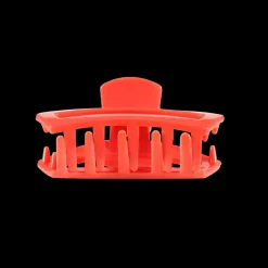 Tiny Teleties Open Claw Clip - Coral