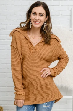 Travel Far & Wide Sweater in Taupe