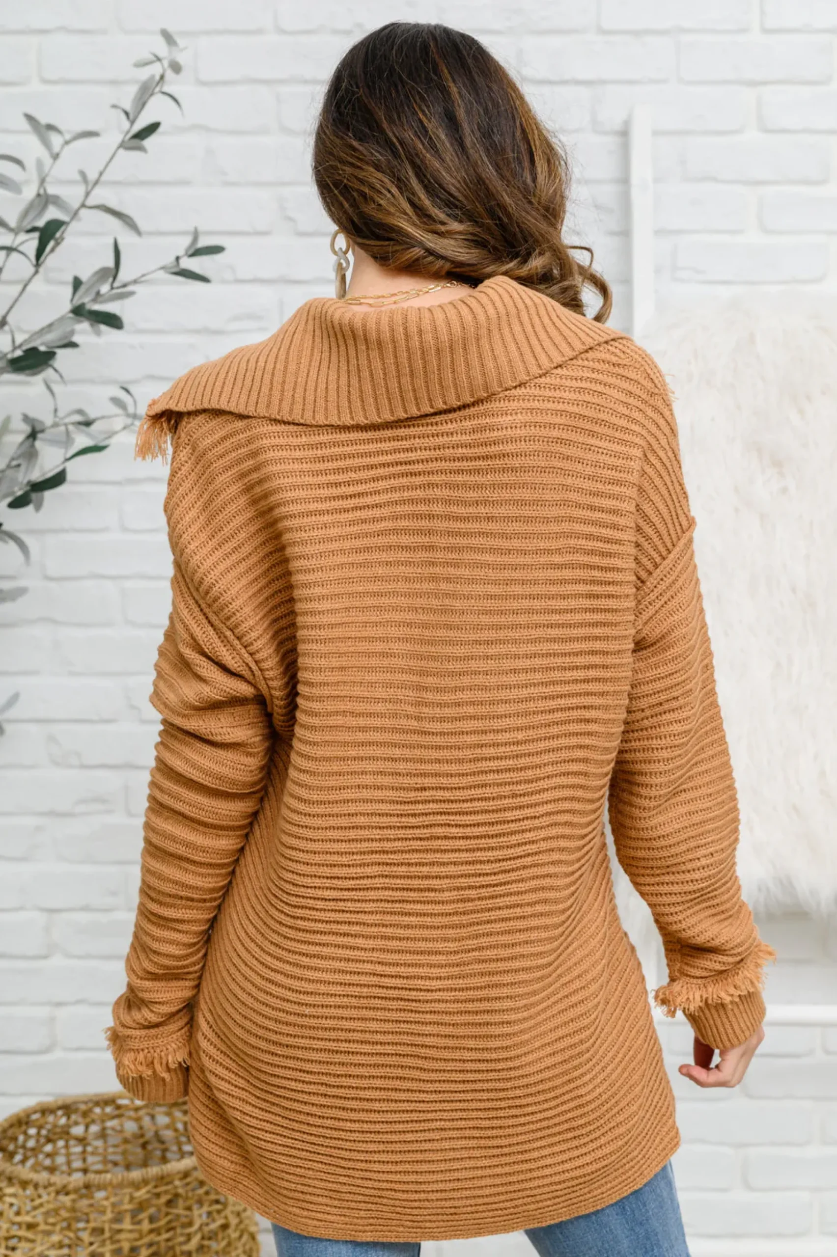 Travel Far & Wide Sweater in Taupe