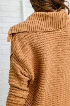 Travel Far & Wide Sweater in Taupe