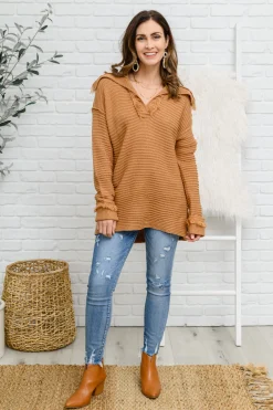 Travel Far & Wide Sweater in Taupe