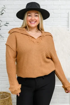 Travel Far & Wide Sweater in Taupe