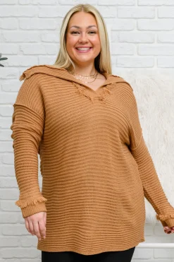 Travel Far & Wide Sweater in Taupe