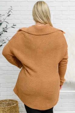 Travel Far & Wide Sweater in Taupe