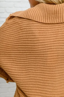 Travel Far & Wide Sweater in Taupe