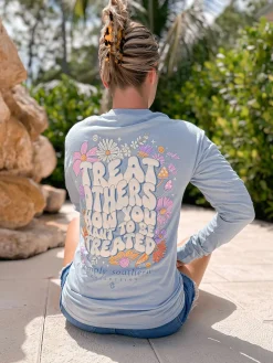 'Treat Others How You Want To Be Treated' Long Sleeve Tee by Simply Southern