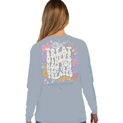 'Treat Others How You Want To Be Treated' Long Sleeve Tee by Simply Southern