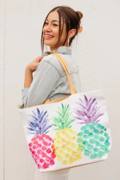 Tropical Pineapple Tote