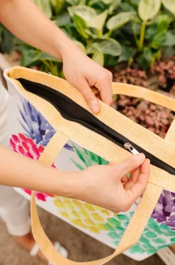 Tropical Pineapple Tote