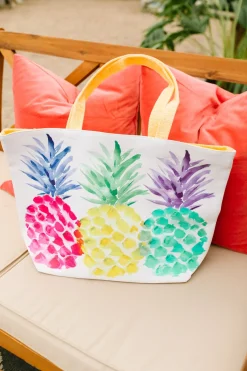 Tropical Pineapple Tote