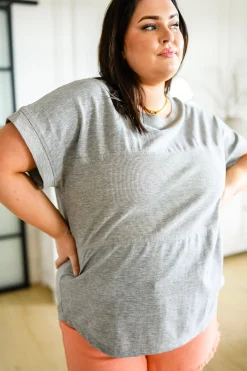 Unmarked Remarks Ribbed Top