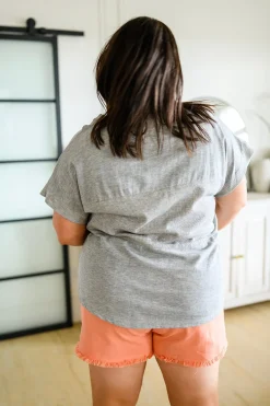 Unmarked Remarks Ribbed Top