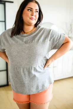 Unmarked Remarks Ribbed Top