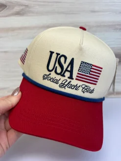 'USA' Women's Hat by Simply Southern