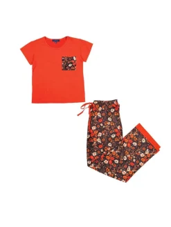 Vintage Floral T-Shirt PJ Set by Simply Southern