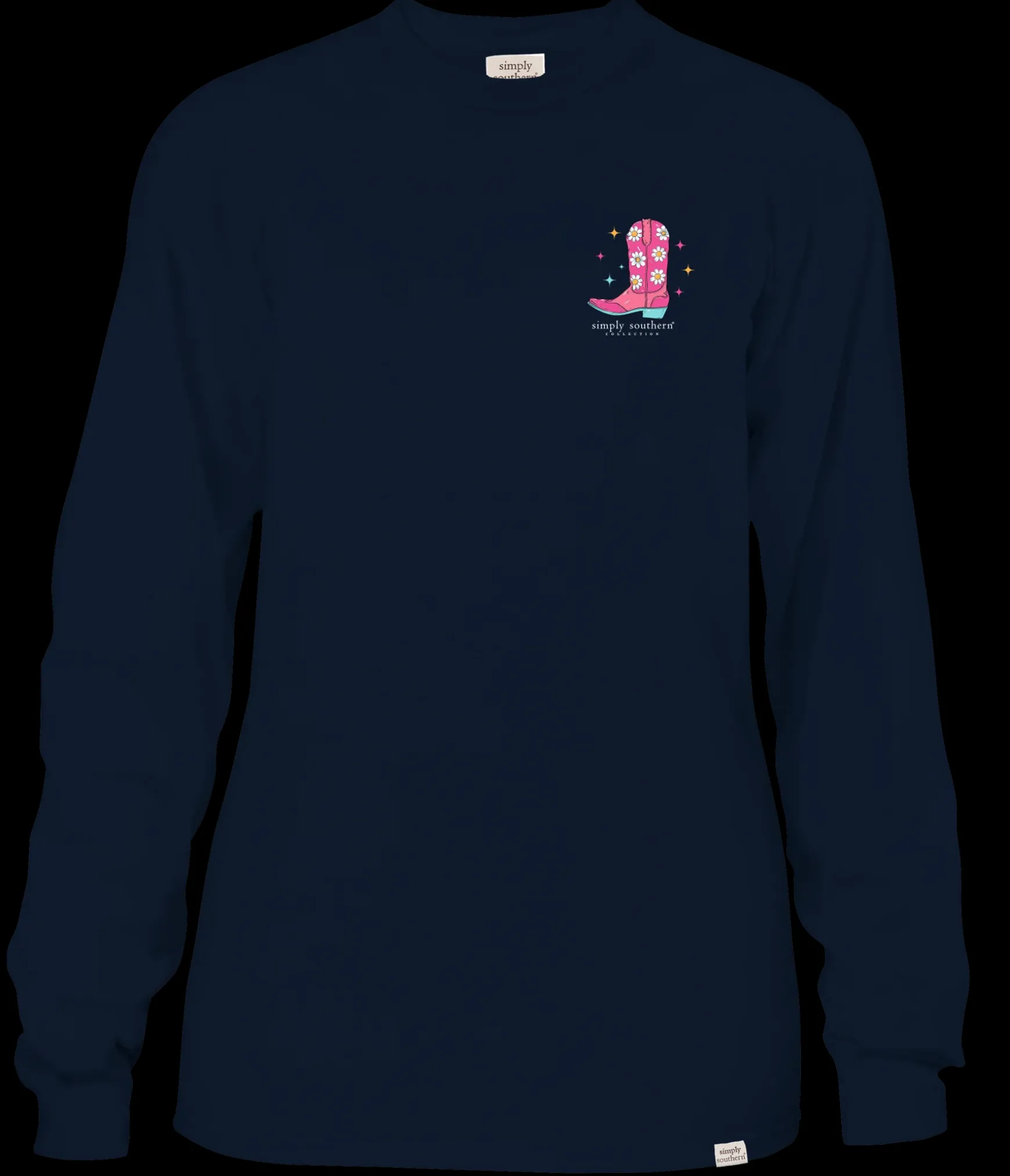 'Walk By Faith' Boots Long Sleeve Tee by Simply Southern