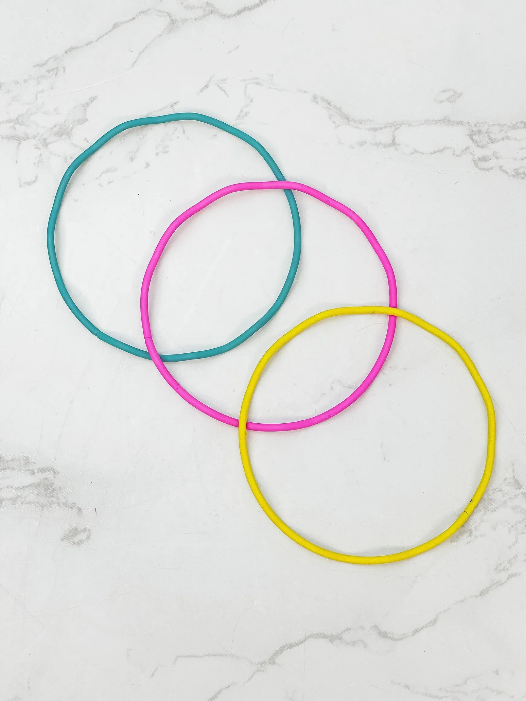 Wave Bangle Set of 3 - Multi