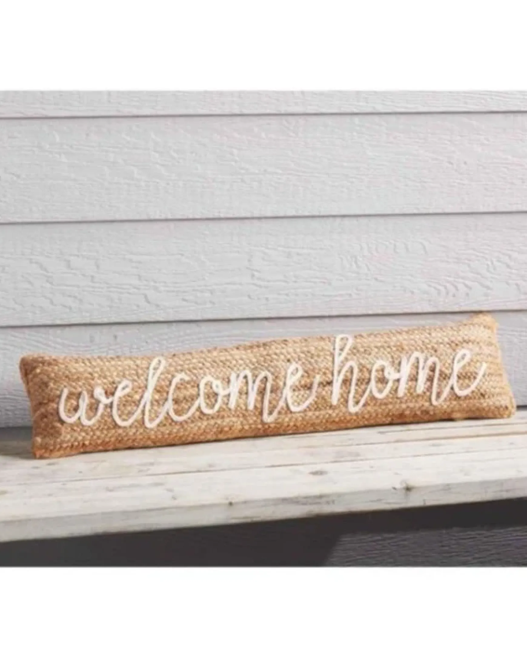 Welcome Home Porch Pillow by Mud Pie