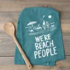 'We're Beach People' Kitchen Towel