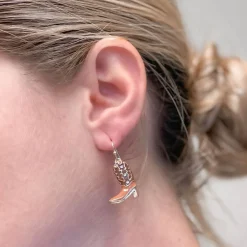 Western Cowboy Boot Dangle Earrings