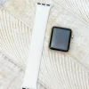 White Solo Loop Watch Band - Small