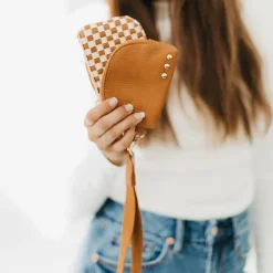 Wonderlust Woven Dual Pouch Wristlet by Pretty Simple