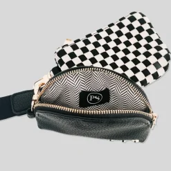 Wonderlust Woven Dual Pouch Wristlet by Pretty Simple