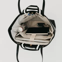 Woven Tiffany Organizer Tote Bag by Pretty Simple