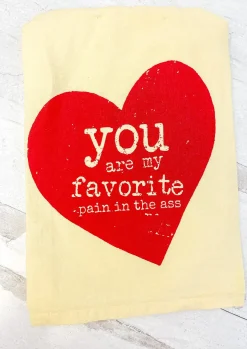 'You Are My Favorite' Kitchen Towel
