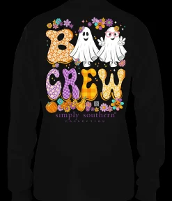 Youth 'Boo Crew' Glow-In-The-Dark Long Sleeve Tee by Simply Southern