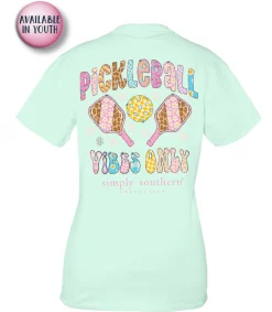 Youth 'Pickleball Vibes Only' Short Sleeve Tee by Simply Southern