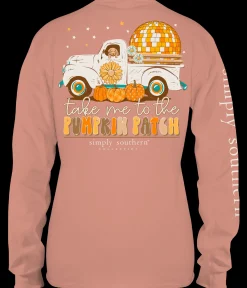 Youth 'Take Me To The Pumpkin Patch' Truck Long Sleeve Tee by Simply Southern